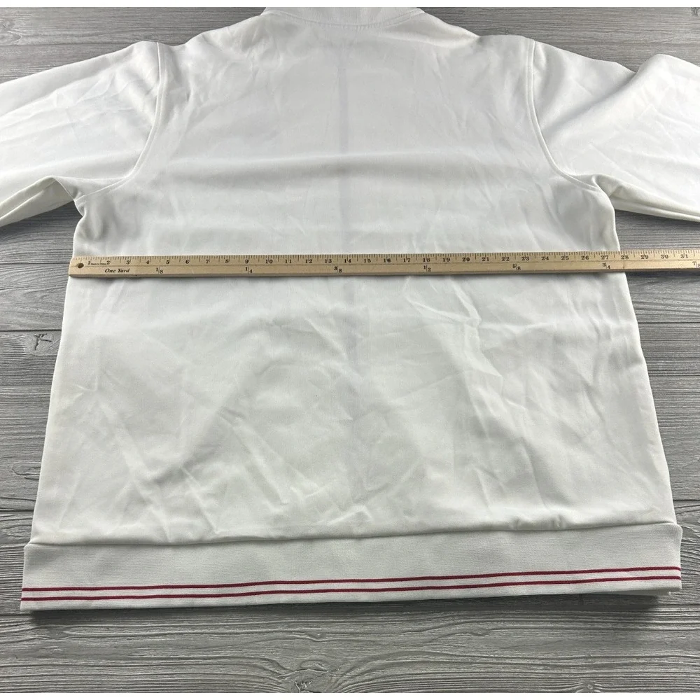 Nike Air Jacket Mens 2XL Full Zip Track Athletic Set It Off Revolution White Y2k_9